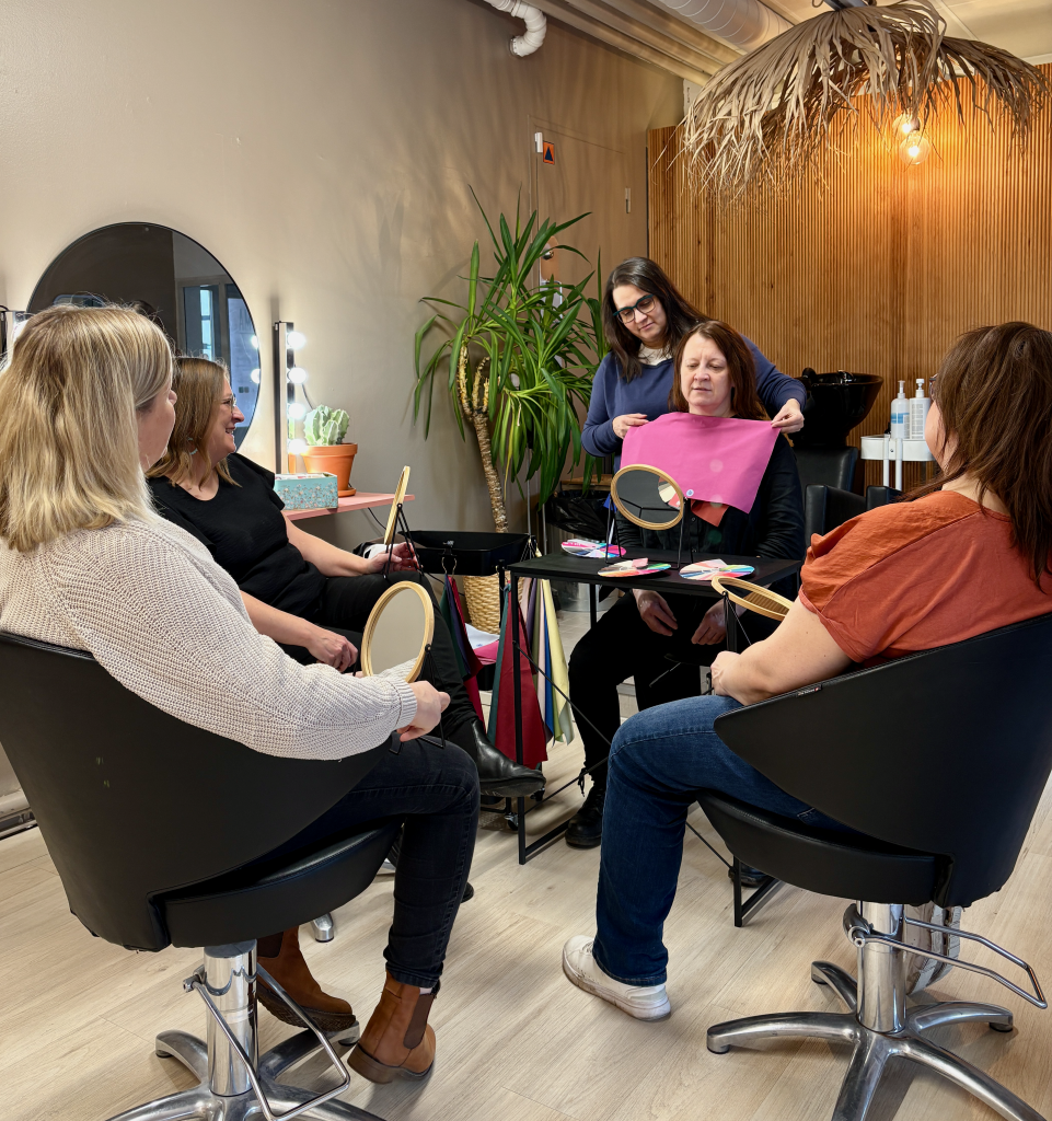 Ystävät värianalyysissä Järvenpäässä